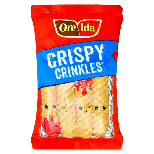 Ore-Ida Crispy Crinkles Fries Packaging Plush Pillow