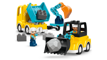 Lego Duplo 3 In 1 Construction Vehicles