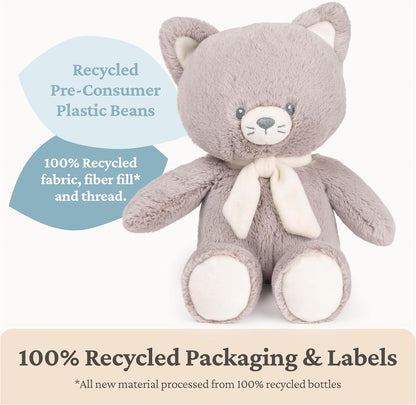 Peppercorn Gray Kitten Sustainable Plush