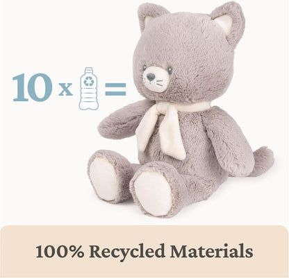 Peppercorn Gray Kitten Sustainable Plush