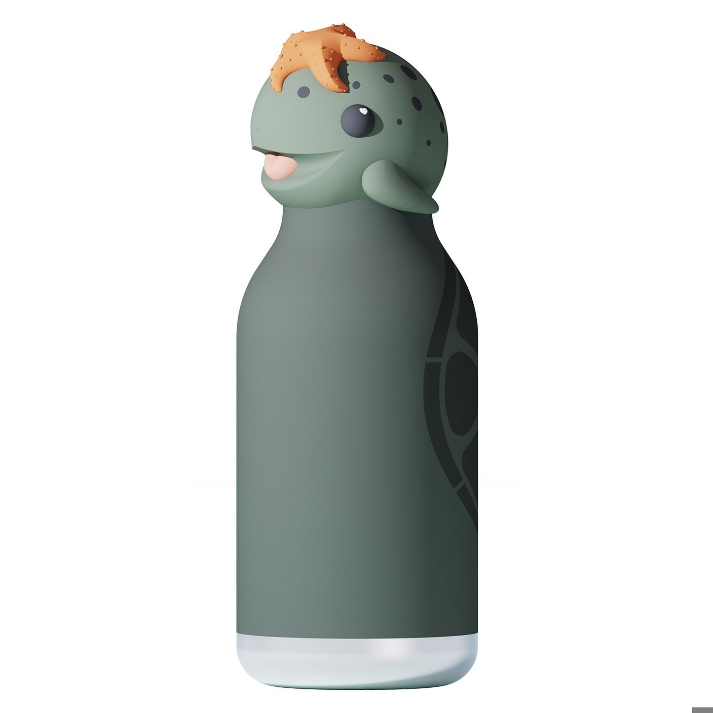Turtle Bottle with Straw 16 oz.