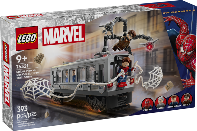 Lego Marvel Spider Man vs Doc Ock Subway