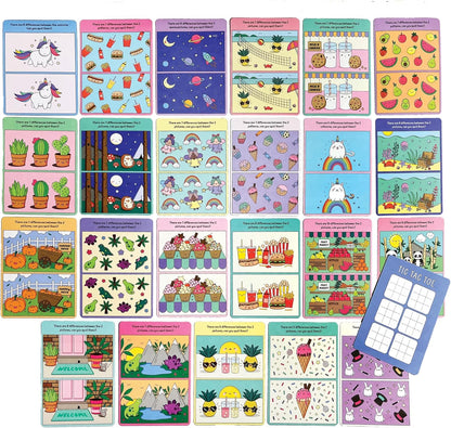 Spot the Difference Cards