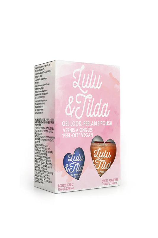 Peelable Nail Polish 2 Bottle Boho Forever Set