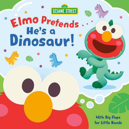 Elmo Pretends He's A Dinosaur