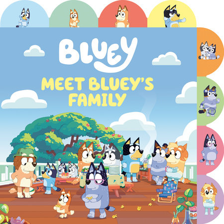 Meet Bluey's Family Board Book
