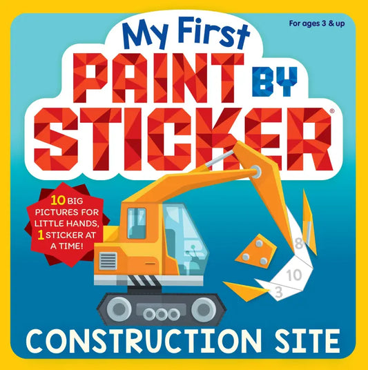 My First Paint By Sticker Construction Site