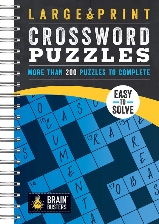 Crossword Large Print Blue Book