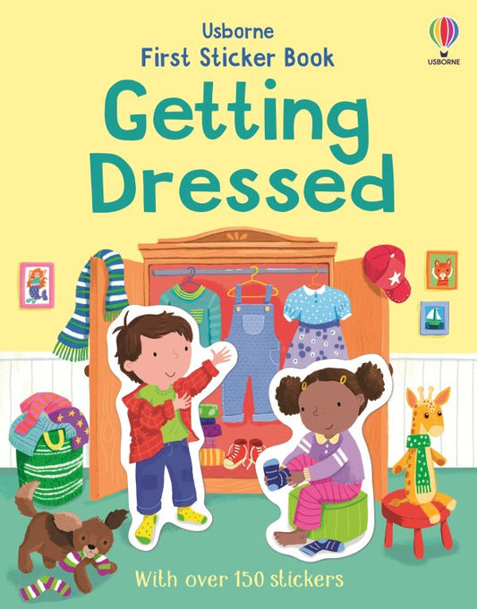 First Sticker Book Getting Dressed
