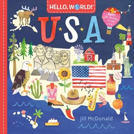 Hello World USA Board Book