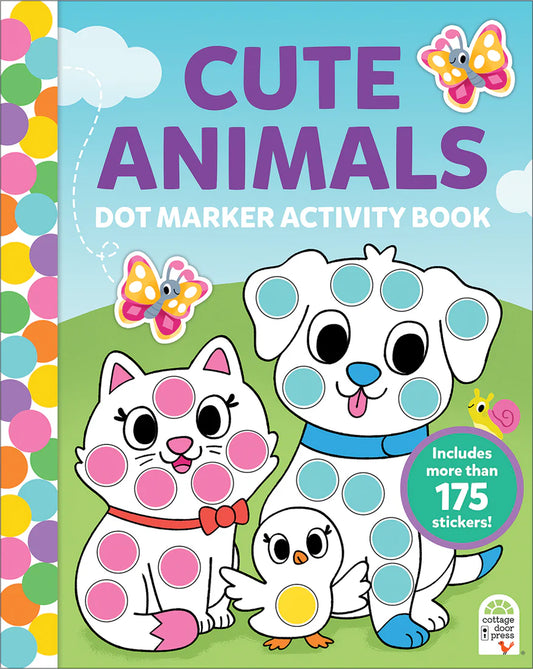 Cute Animals Dot Marker Activity Book