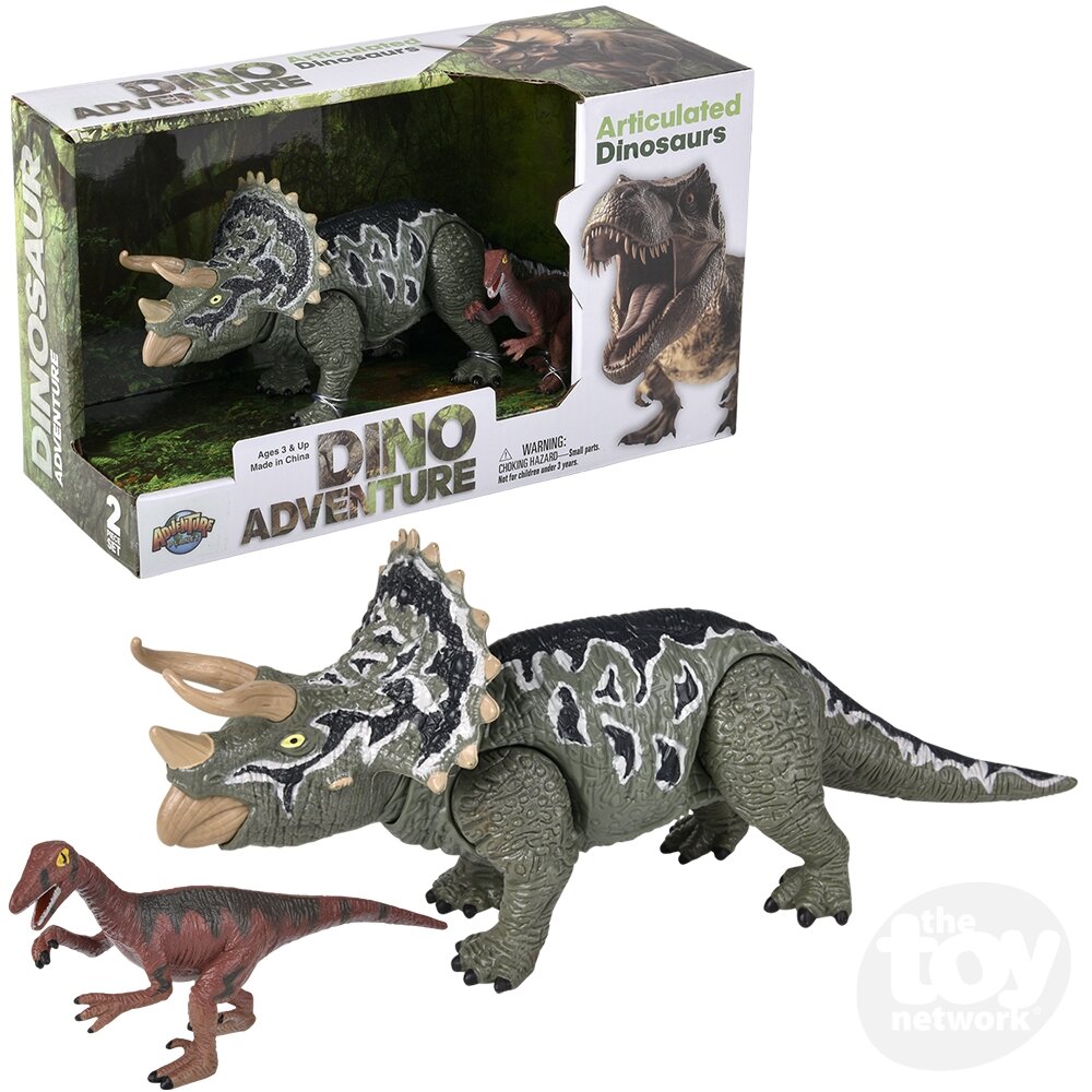 Triceratops Dinosaur Figurine 9"