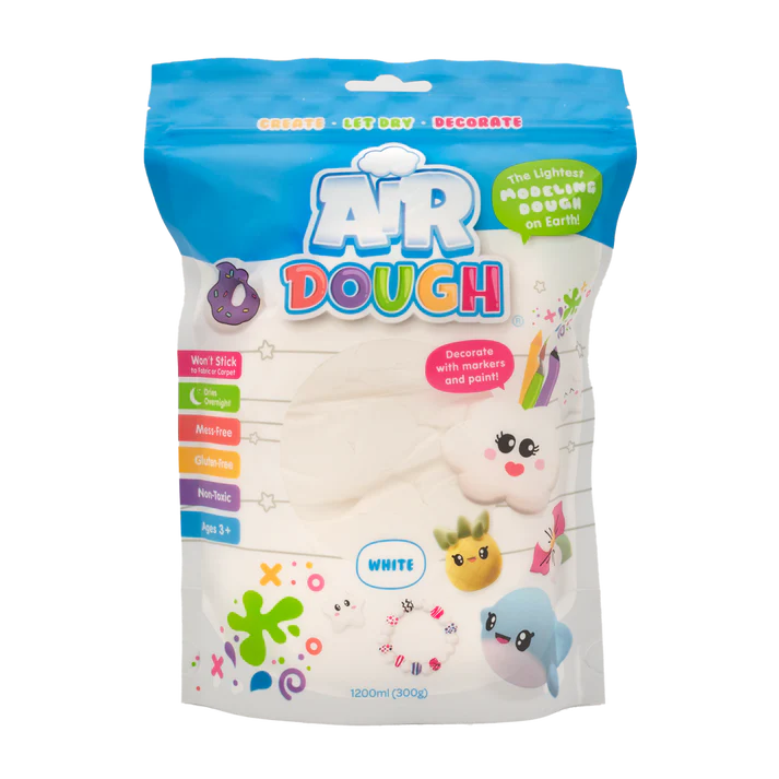 White Modeling Air Dough
