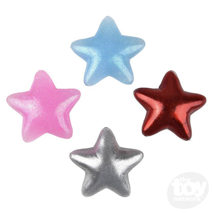 Squishy Sticky Glitter Star