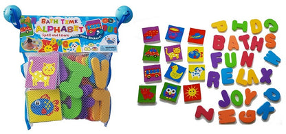 Bath Stickers Alphabet Spell & Learn
