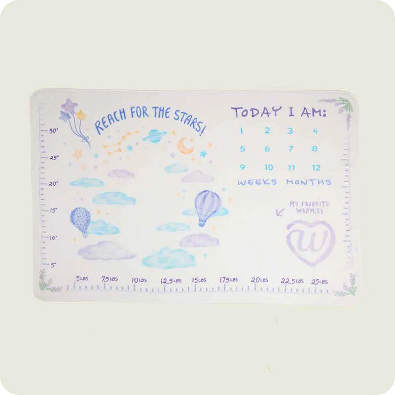 Warmies Baby Milestones Blanket