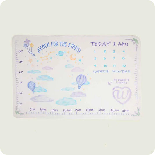 Warmies Baby Milestones Blanket