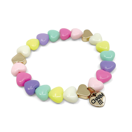 Charm It Rainbow Bead Bracelet