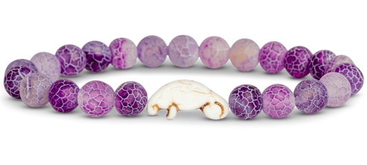 Fahlo Bracelet Manatee Coral Reef Violet