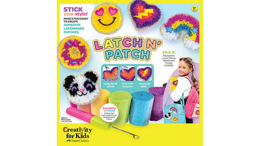 Latch N Patch Fuzzy Stickers