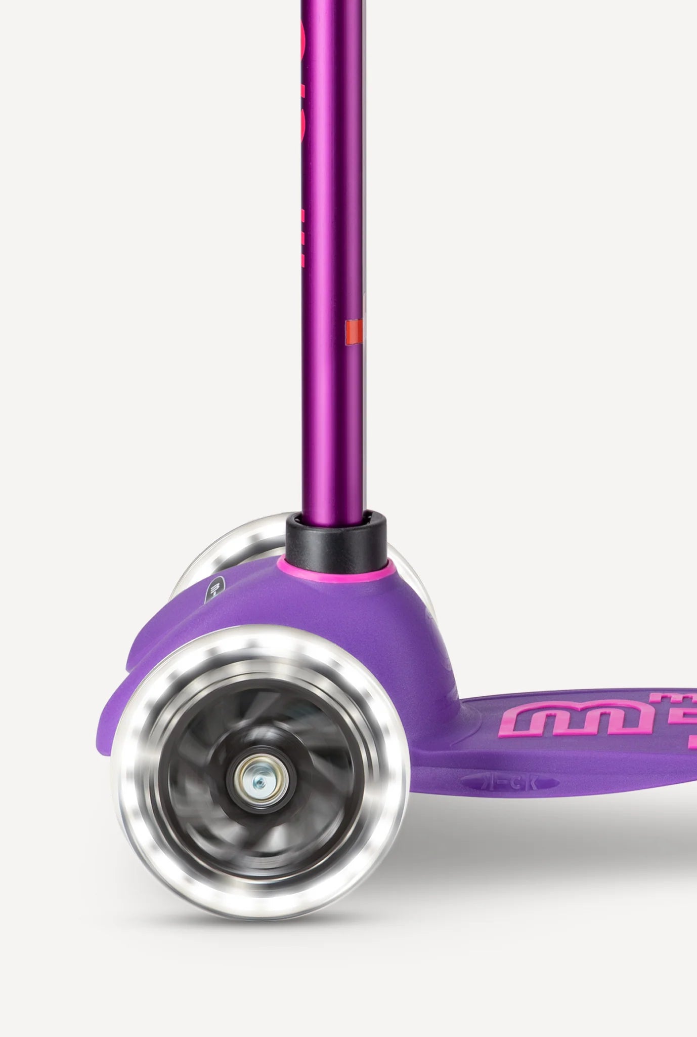 Micro Mini Scooter LED Purple Pink