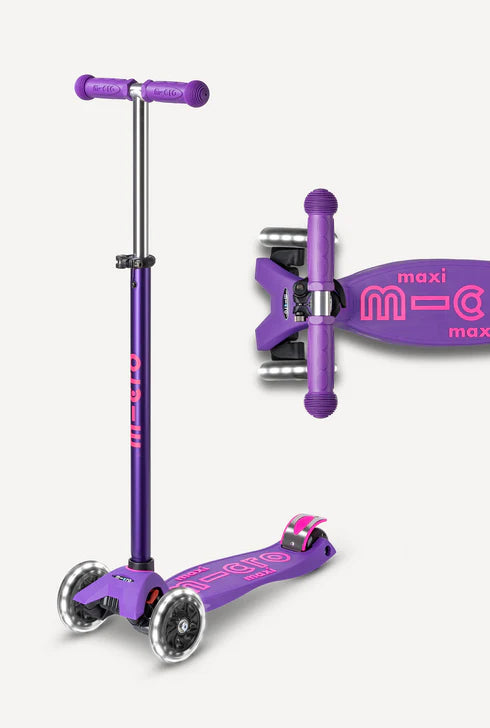 Micro Maxi Scooter Led Purple