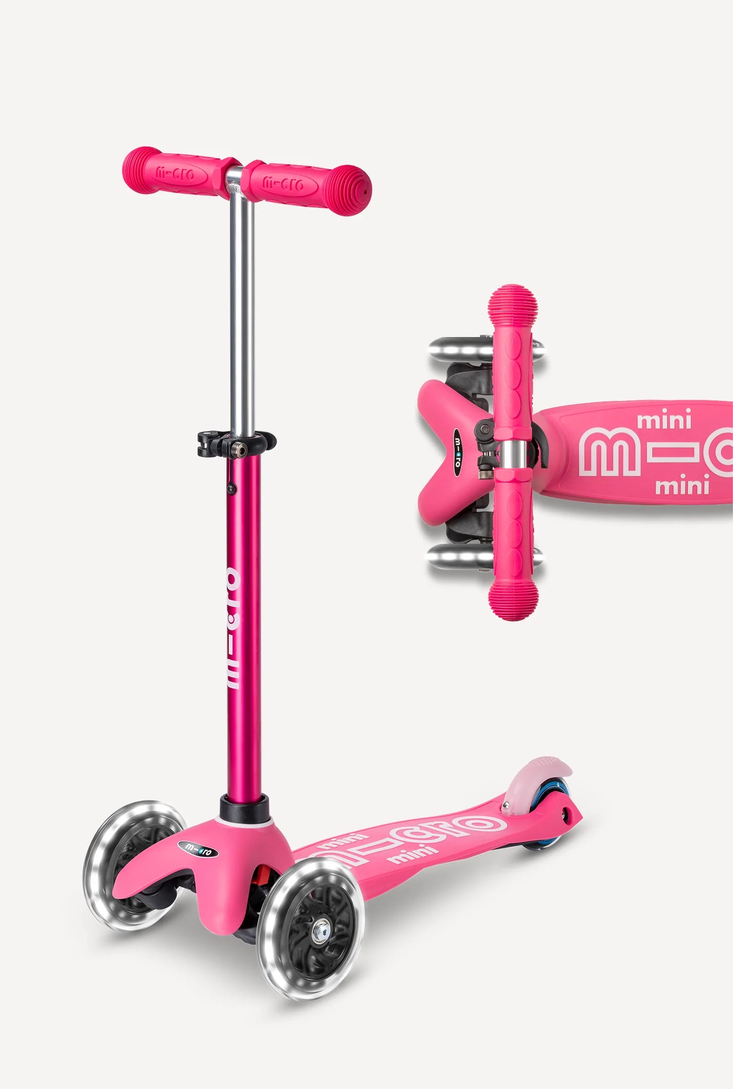 Micro Mini Scooter Pink Led