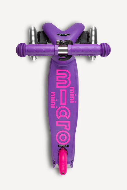 Micro Mini Scooter LED Purple Pink