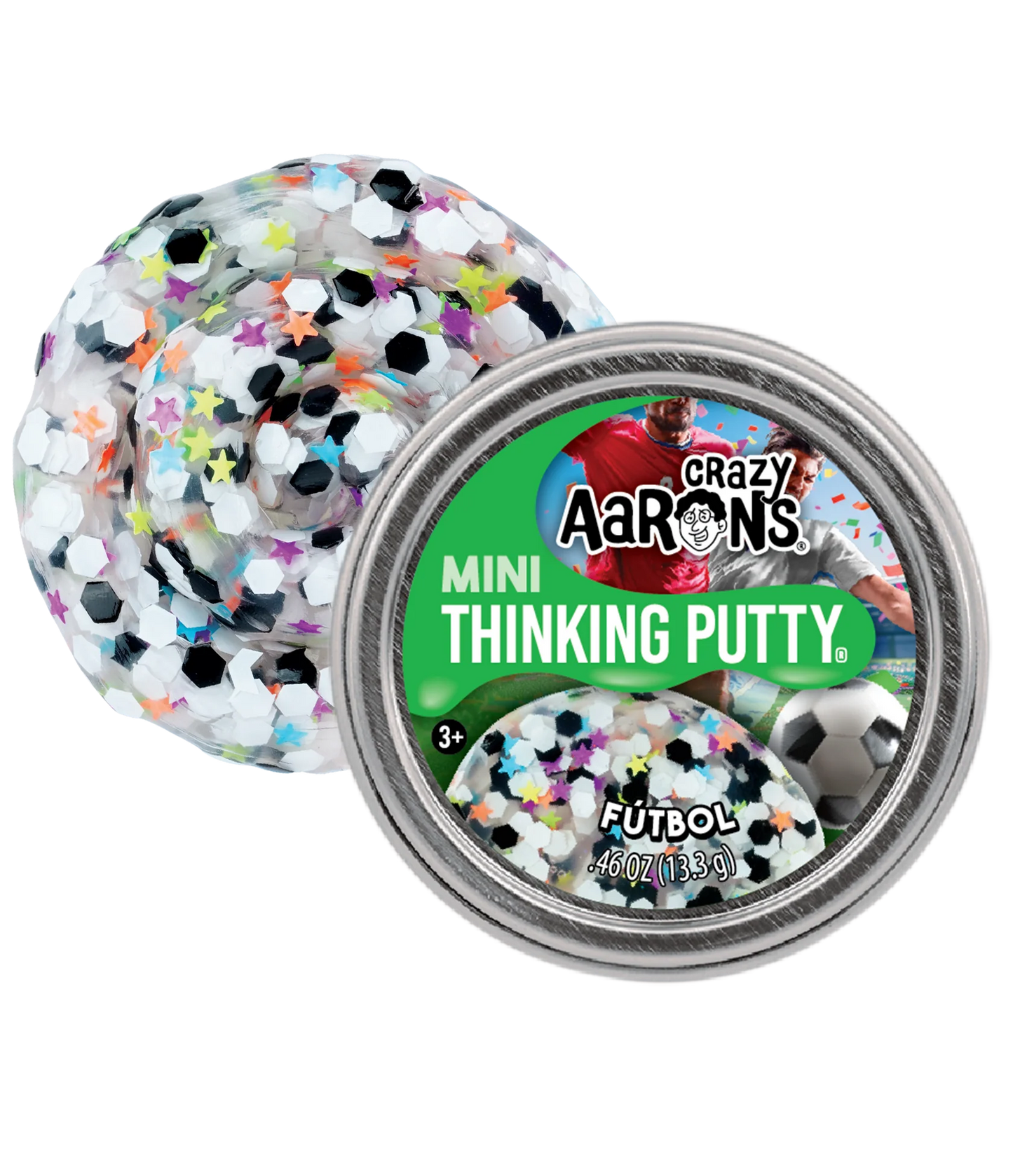 Crazy Aarons Mini Futbol Thinking Putty