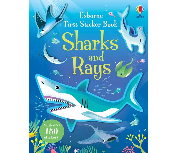 First Sticker Book Sharks and Rays