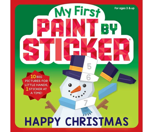 My First Paint by Sticker Happy Christmas