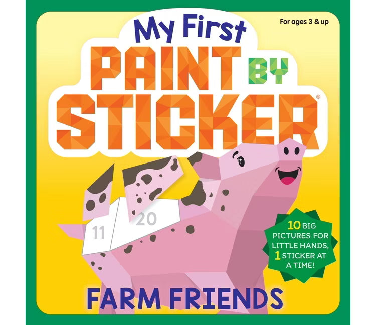 My First Paint by Sticker Farm Friends