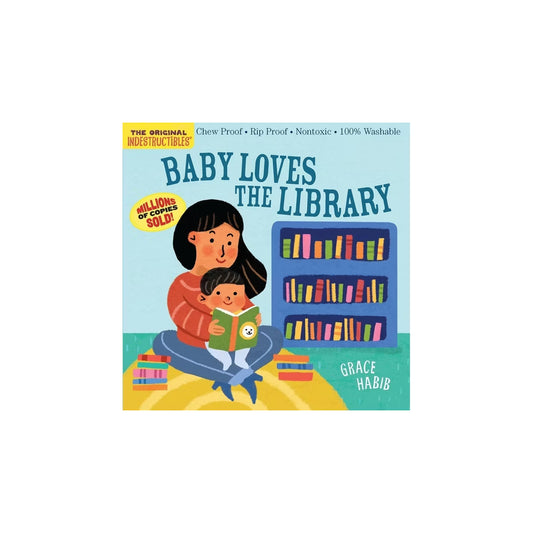 Indestructibles Baby Loves The Library Book