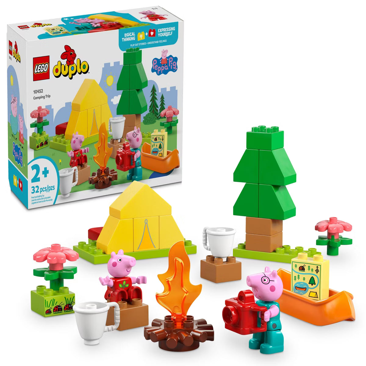 Lego Duplo Peppa Camping Trip