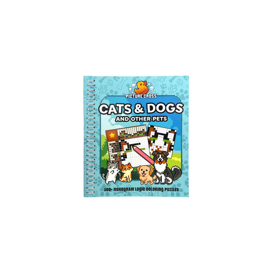 Picture Cross Cats & Dogs & Other Pets Puzzle Book
