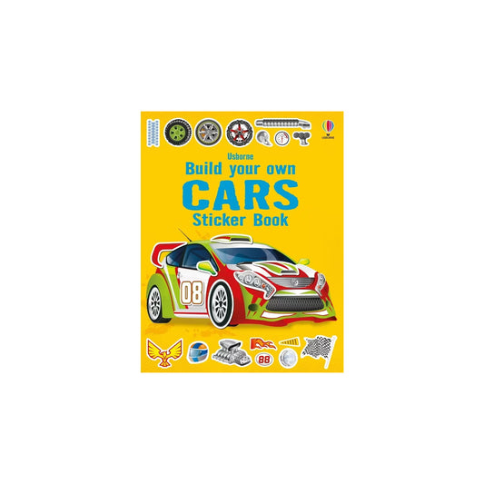 Build Your Own Cars Sticker Book