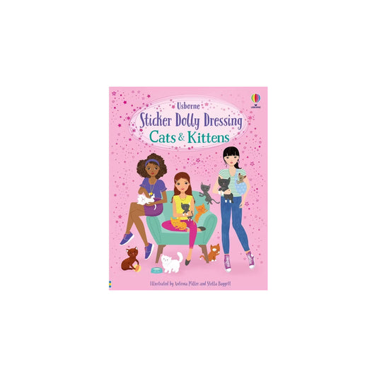 Sticker Dolly Dressing Cats & Kittens
