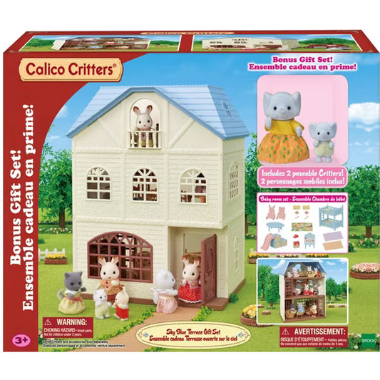 Calico Critter Sky Blue Terrace Gift