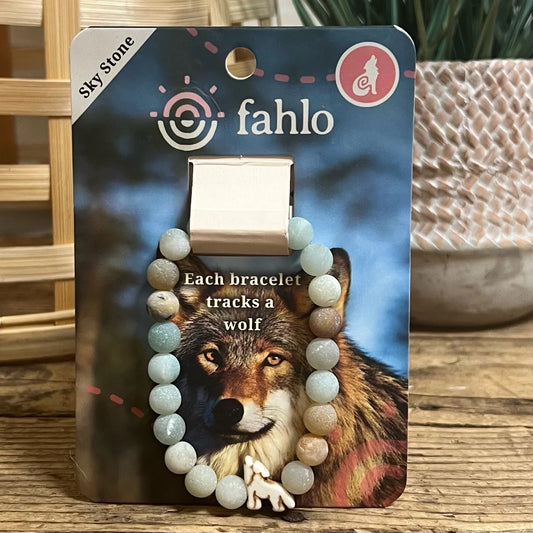 Fahlo Bracelet Wolf Sky Stone