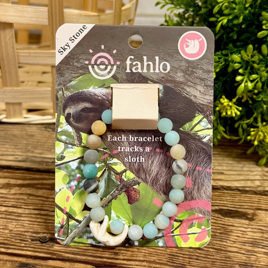 Fahlo Bracelet Sloth Sky Stone