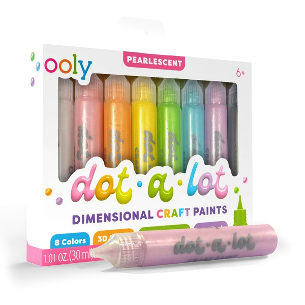 Dot A Lot Dimensional Craft Paints Pastel