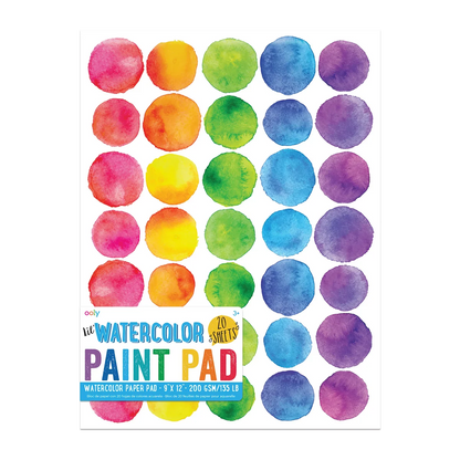 Watercolor Paint Pad 9x12