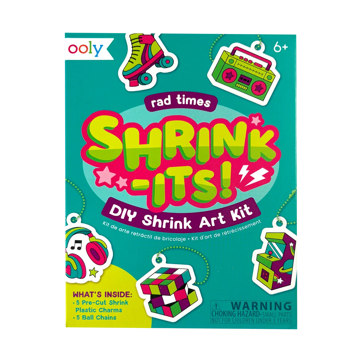 Shrink Its DIY Shrink Art Kit Rad Times