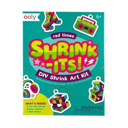Shrink Its DIY Shrink Art Kit Rad Times