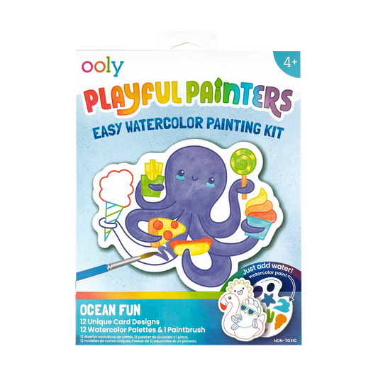Playful Painters Easy Watercolor Painting Kit