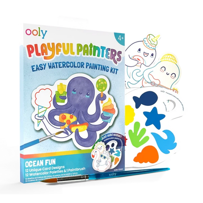 Playful Painters Easy Watercolor Painting Kit