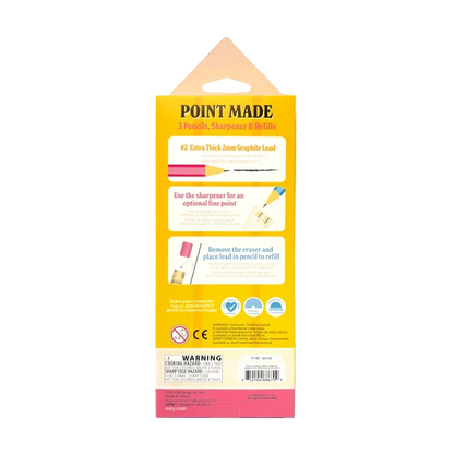 Point Made Mechanical Pencils 5 piece set