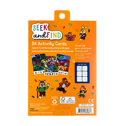 Seek & Find Activity Card