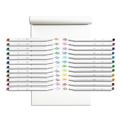 Fine Felt Tip Markers Set of 24