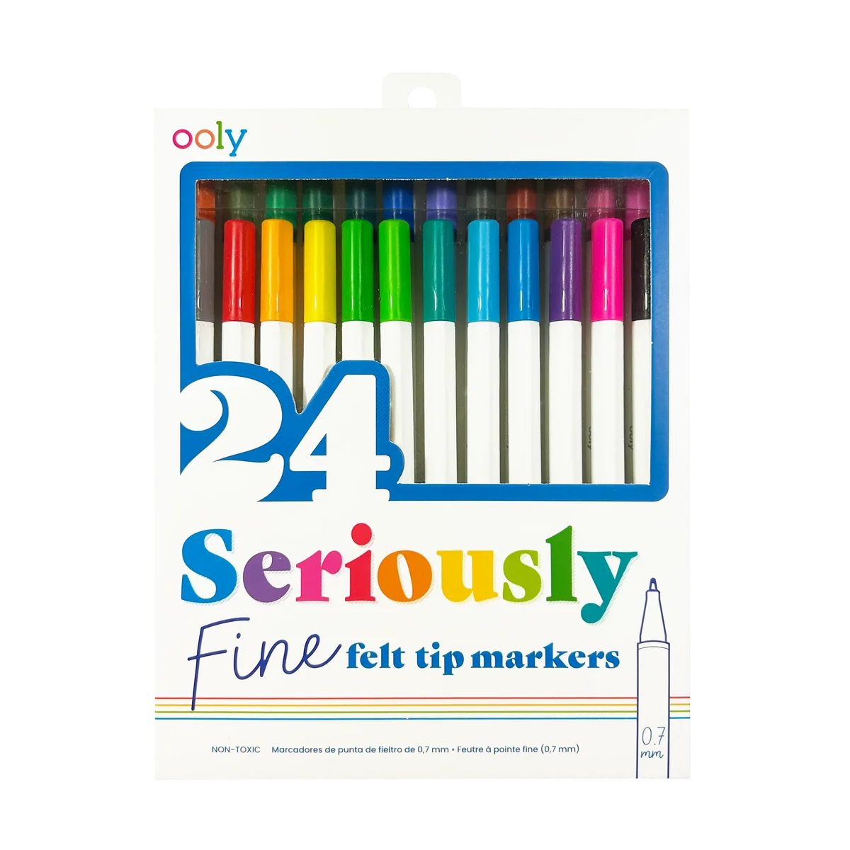 Fine Felt Tip Markers Set of 24